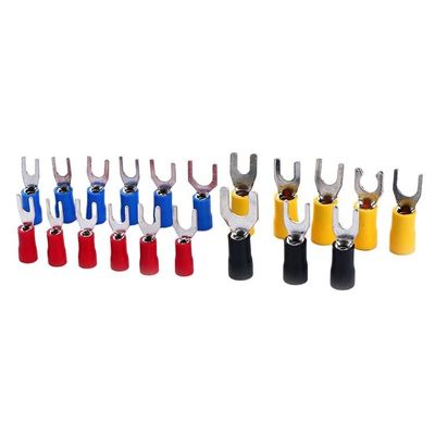 คุณภาพ  Plating Tin Insulated Spade Terminal Connector Crimping Tool 14-12 A.W.G โรงงาน