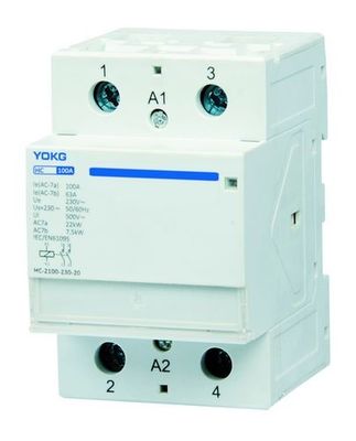 100A สกรูยึดคอนแทค AC ในครัวเรือน 220V 110V 24V Power Supply
