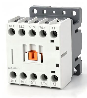 อุตสาหกรรม 6A 24V 48V 110V 220V 50/60Hz DIN รถไฟฟ้าแม่เหล็ก AC ติดต่อใน 3 ขั้นตอน