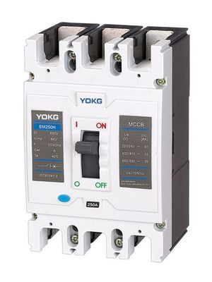 125A GE เครื่องตัดวงจรกรณีแม่พิมพ์ EM250N EM250S EM250H 1P 2P 3P 4P